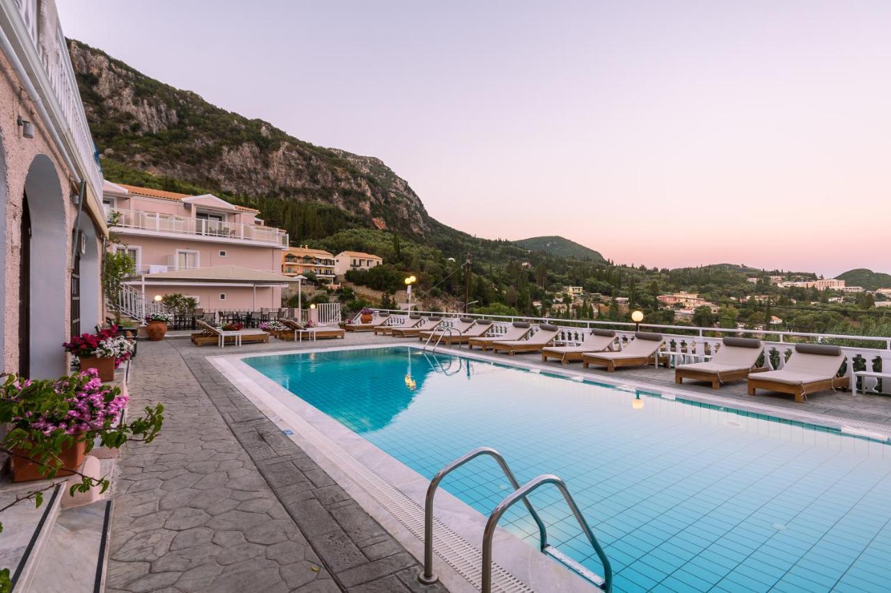 Odysseus Hotel Paleokastritsa Exteriér fotografie